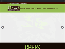 Tablet Screenshot of cppes.org